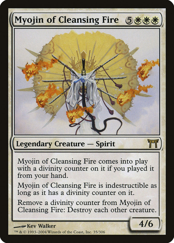 Myojin of Cleansing Fire 35 (Champions of Kamigawa)  - Foil | Good Games Adelaide SA