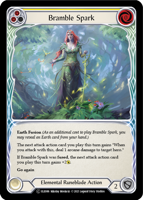 Bramble Spark (Yellow) [U-ELE086] Unlimited Normal | Good Games Adelaide SA