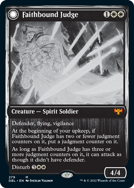 Faithbound Judge // Sinner's Judgment [Innistrad: Double Feature] | Good Games Adelaide SA
