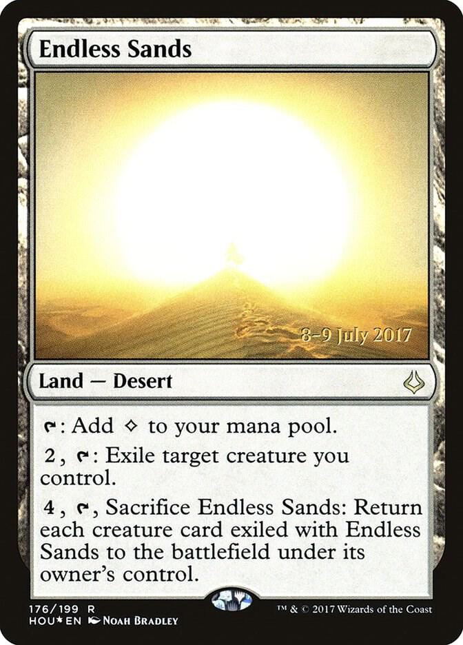Endless Sands 176 (Prerelease Cards)  - Foil | Good Games Adelaide SA