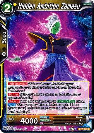 Hidden Ambition Zamasu [BT7-093] | Good Games Adelaide SA