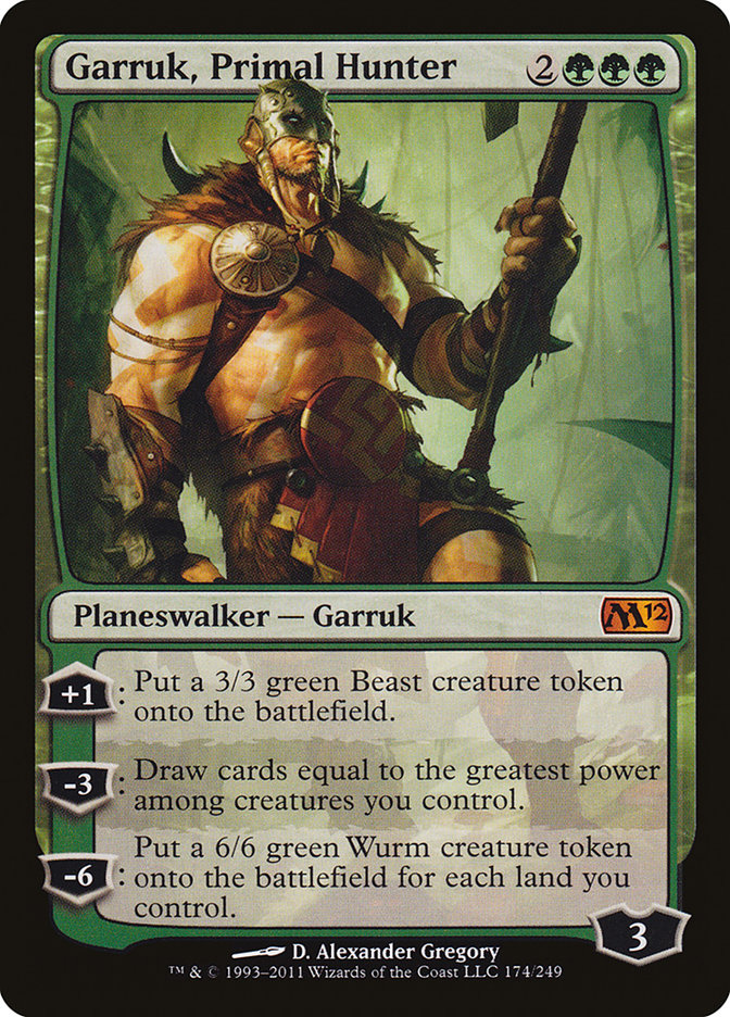 Garruk, Primal Hunter [Magic 2012] | Good Games Adelaide SA