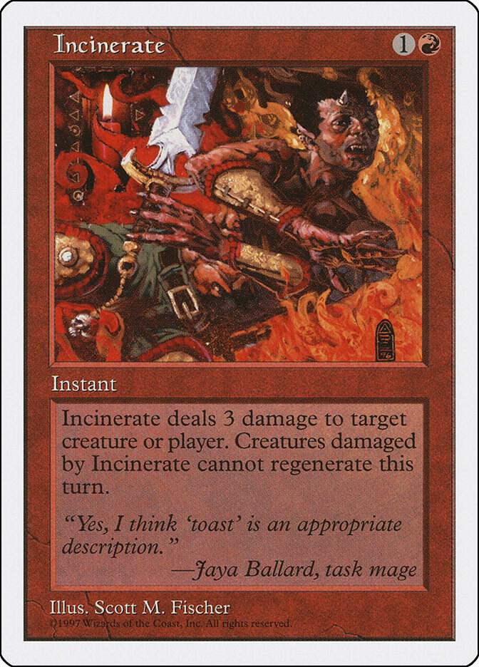 Incinerate  (Fifth Edition)  | Good Games Adelaide SA
