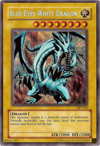 Blue-Eyes White Dragon [BPT-009] Secret Rare | Good Games Adelaide SA
