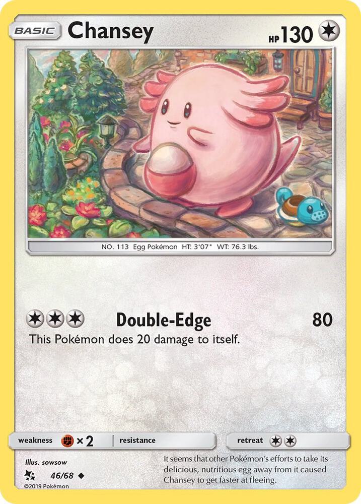 Chansey 46/68 (Hidden Fates)  | Good Games Adelaide SA