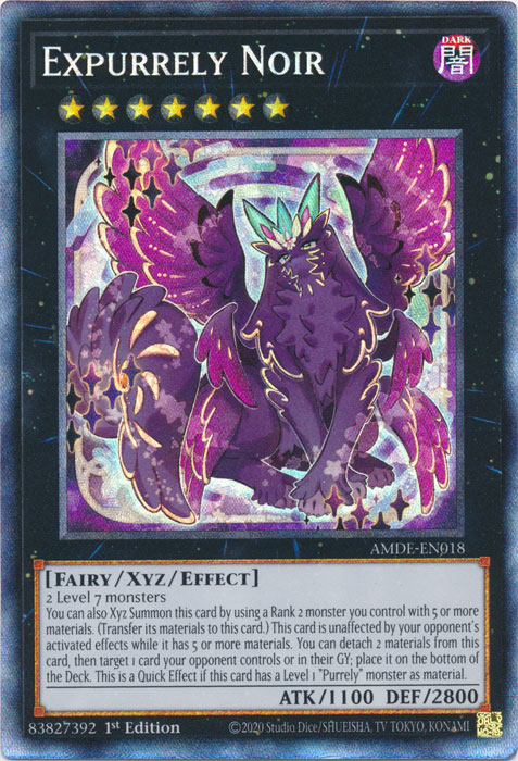Expurrely Noir [AMDE-EN018] Collector's Rare | Good Games Adelaide SA