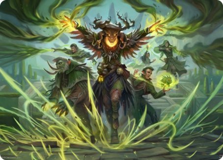 Witherbloom Command Art Card [Strixhaven: School of Mages Art Series] | Good Games Adelaide SA