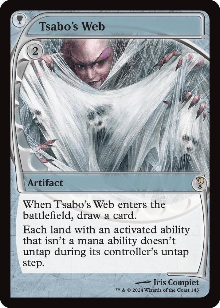 Tsabo's Web 143 (Mystery Booster 2)  | Good Games Adelaide SA