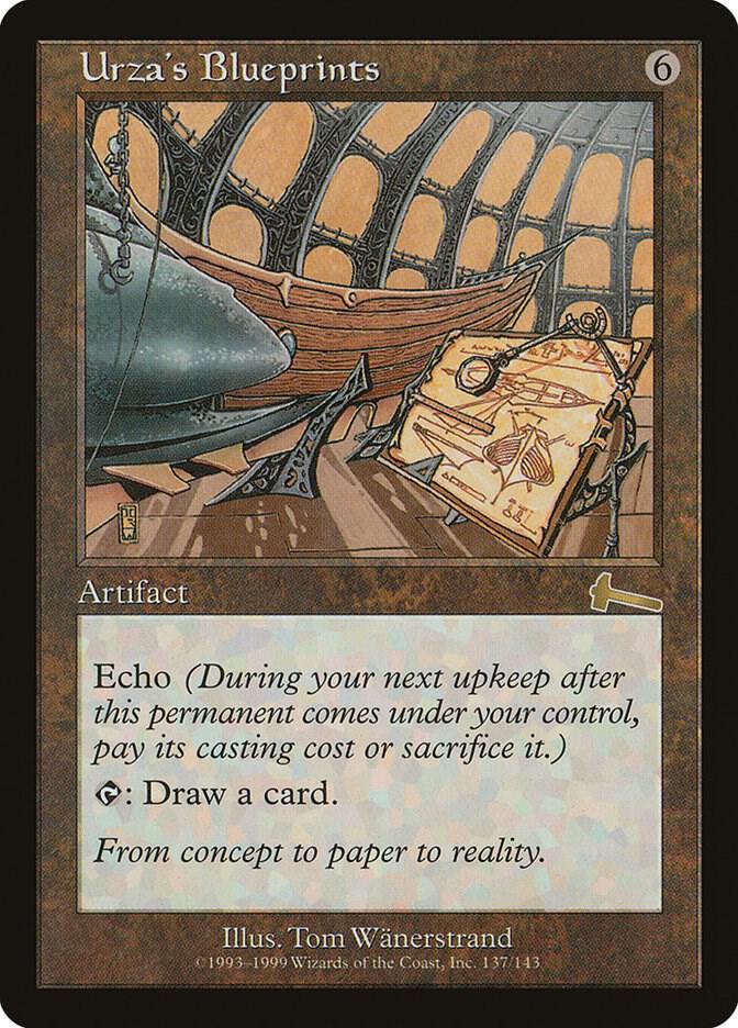 Urza's Blueprints 137 (Urza's Legacy)  - Foil | Good Games Adelaide SA