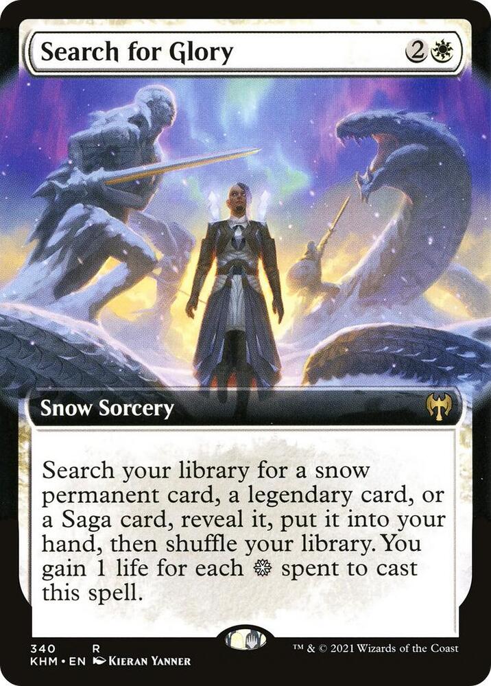 Search for Glory 340 (Kaldheim)  - Extended Art | Good Games Adelaide SA