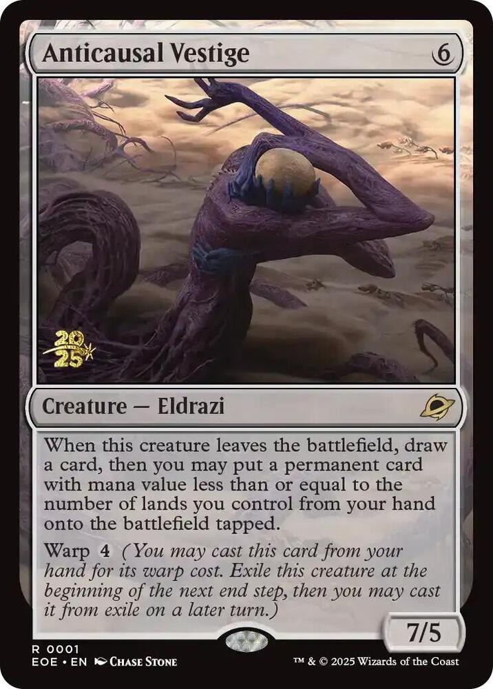 Anticausal Vestige 1 (Prerelease Cards)  - PreRelease Foil | Good Games Adelaide SA