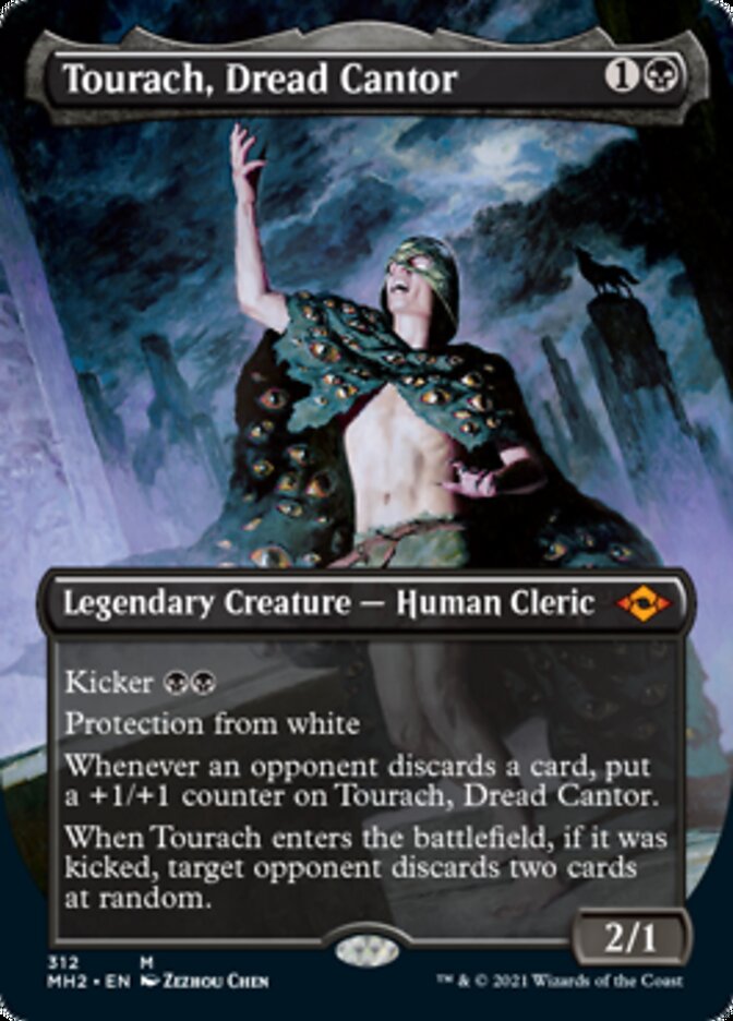 Tourach, Dread Cantor (Borderless) [Modern Horizons 2] | Good Games Adelaide SA