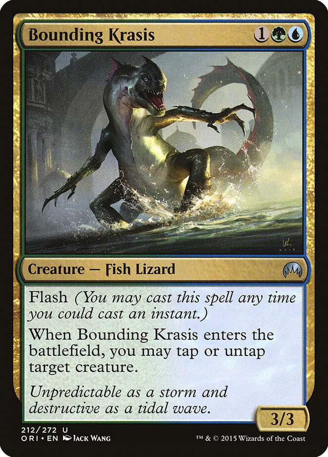 Bounding Krasis 212 (Magic Origins)  - Foil | Good Games Adelaide SA
