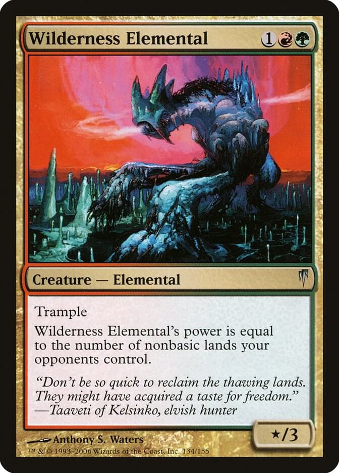Wilderness Elemental 134 (Coldsnap)  | Good Games Adelaide SA