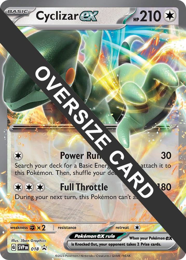 Cyclizar ex 018 (Jumbo Cards)  - Holofoil | Good Games Adelaide SA