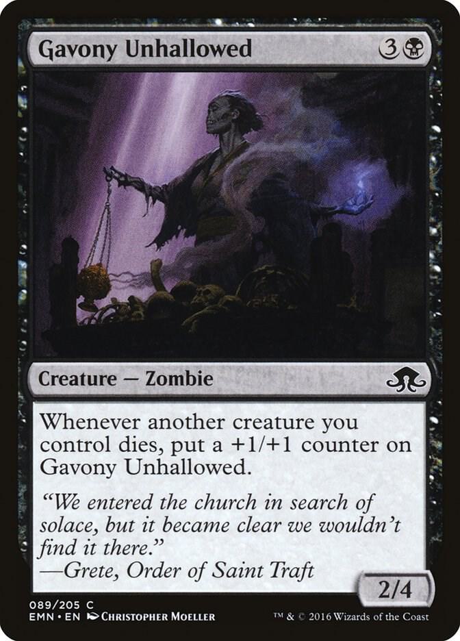 Gavony Unhallowed 89 (Eldritch Moon)  - Foil | Good Games Adelaide SA