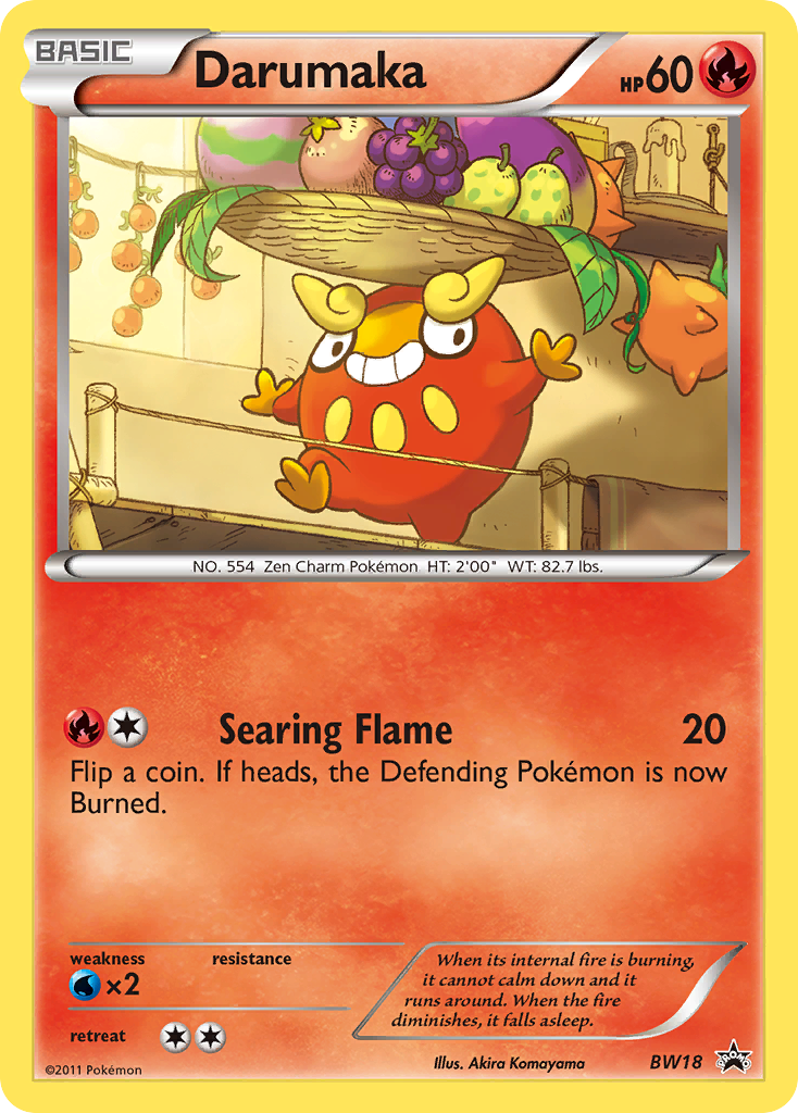 Darumaka (BW18) [Black & White: Black Star Promos] | Good Games Adelaide SA