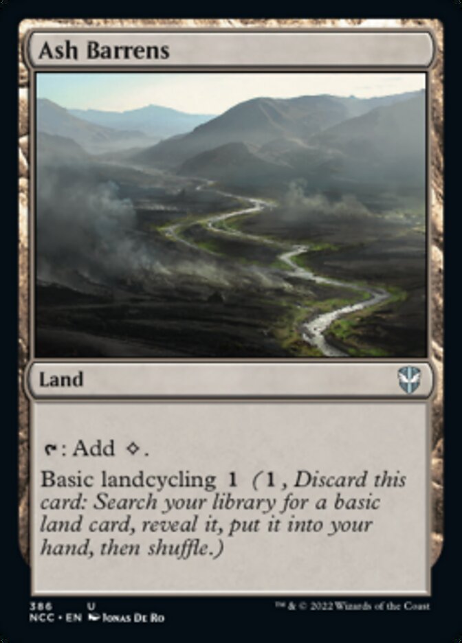 Ash Barrens [Streets of New Capenna Commander] | Good Games Adelaide SA
