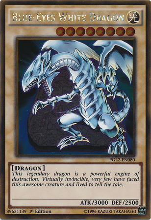 Blue-Eyes White Dragon [PGL2-EN080] Gold Rare | Good Games Adelaide SA