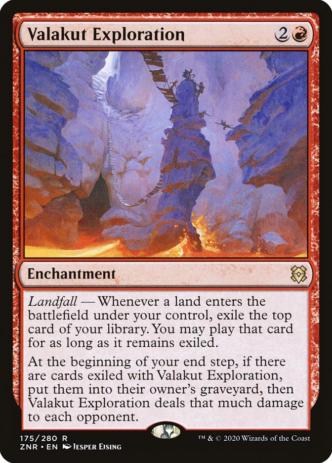 Valakut Exploration 175/280 (Zendikar Rising)  - Foil | Good Games Adelaide SA