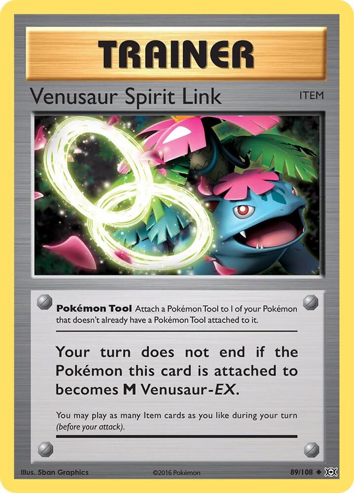 Venusaur Spirit Link 89/108 (XY - Evolutions)  | Good Games Adelaide SA