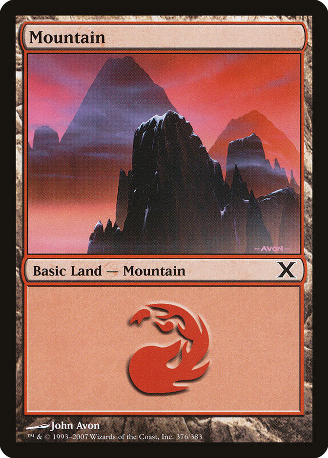 Mountain (376) [Tenth Edition] | Good Games Adelaide SA