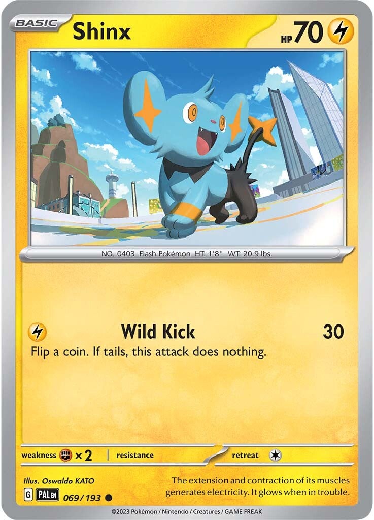 Shinx (069/193) [Scarlet & Violet: Paldea Evolved] | Good Games Adelaide SA