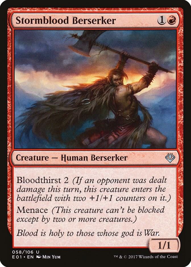 Stormblood Berserker 58 (Archenemy: Nicol Bolas)  | Good Games Adelaide SA