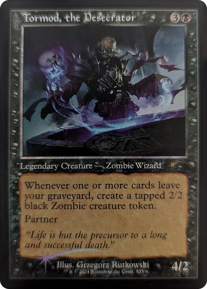 Tormod the Desecrator Retro Frame 855 (Secret Lair Drop Series)  - Foil | Good Games Adelaide SA