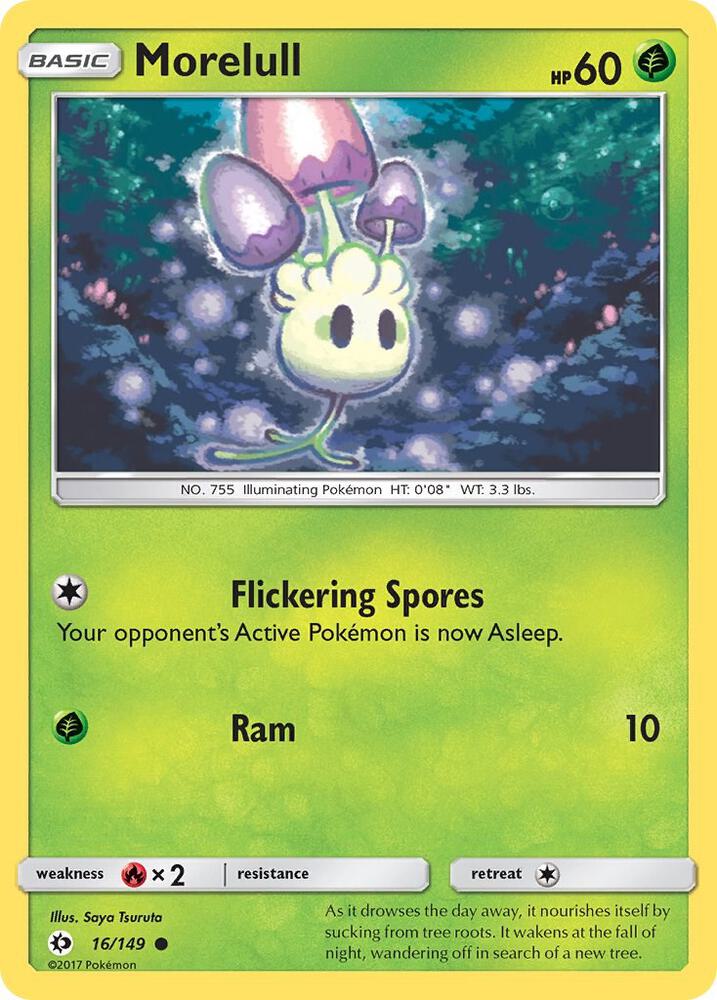 Morelull 16/149 (SM Base Set)  | Good Games Adelaide SA