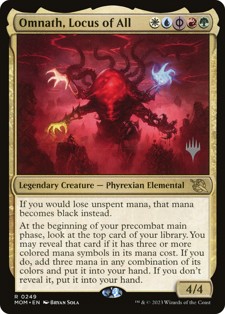Omnath, Locus of All (Promo Pack) [March of the Machine Promos] | Good Games Adelaide SA