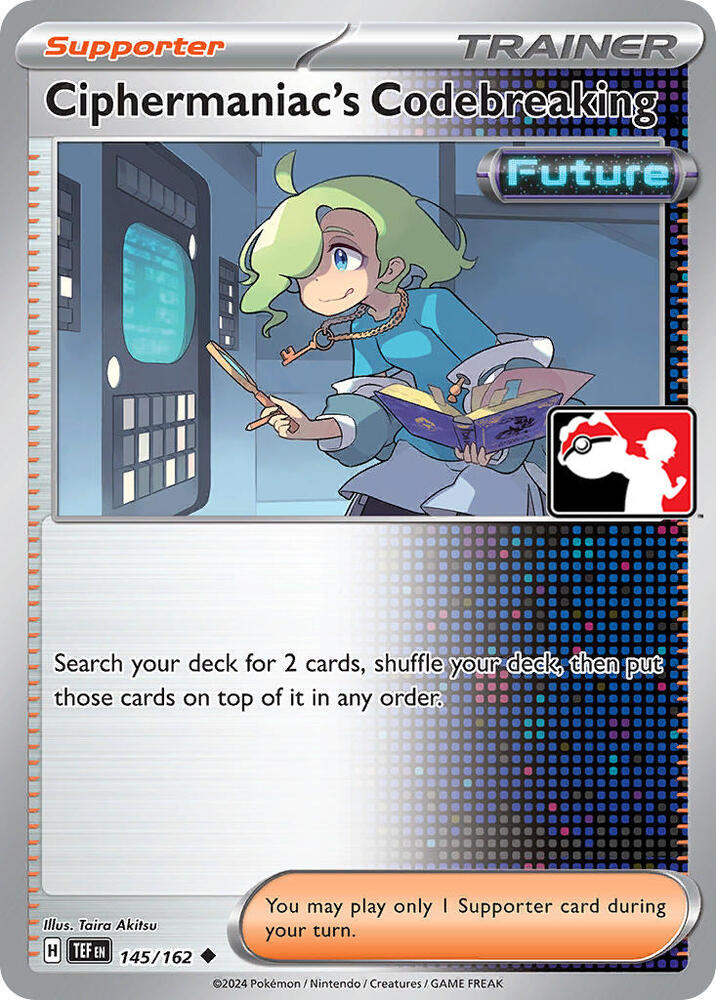 Ciphermaniac's Codebreaking Series 5/6 145/162 (Prize Pack Series Cards)  | Good Games Adelaide SA