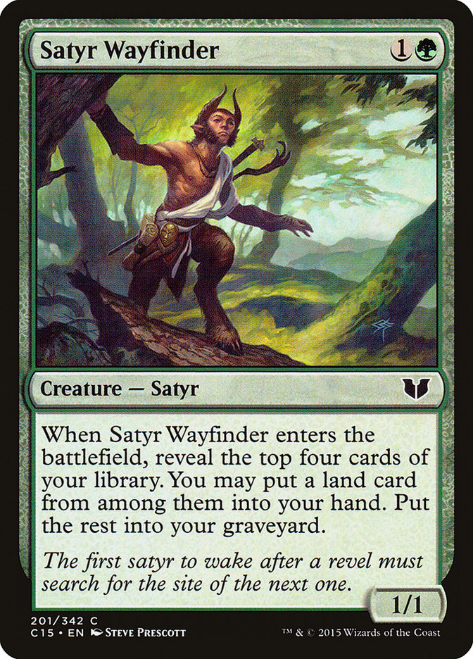 Satyr Wayfinder [Commander 2015] | Good Games Adelaide SA