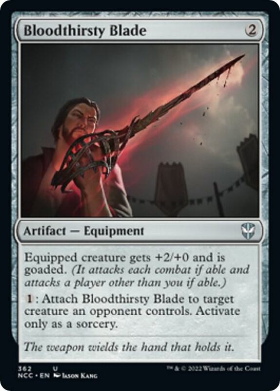 Bloodthirsty Blade 362 (Commander: Streets of New Capenna)  | Good Games Adelaide SA