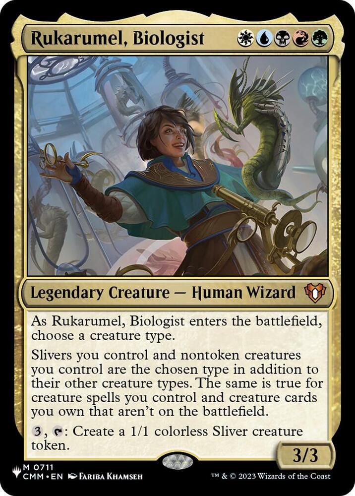 Rukarumel Biologist 711 (The List Reprints)  | Good Games Adelaide SA