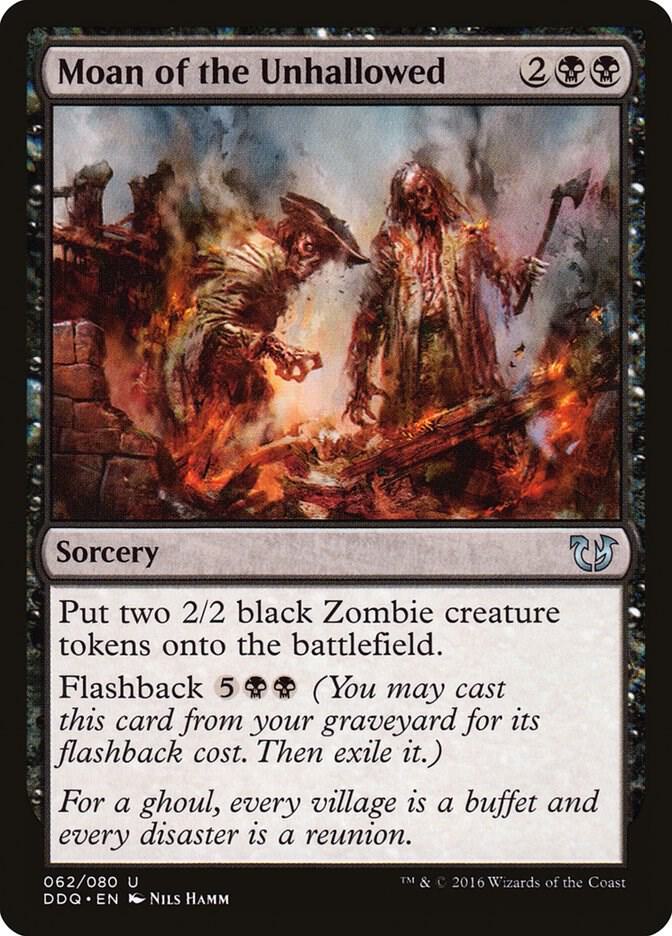 Moan of the Unhallowed 62 (Duel Decks: Blessed vs. Cursed)  | Good Games Adelaide SA