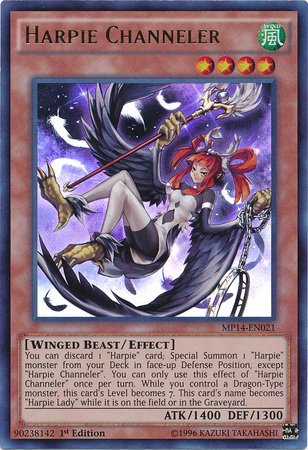 Harpie Channeler [MP14-EN021] Ultra Rare | Good Games Adelaide SA