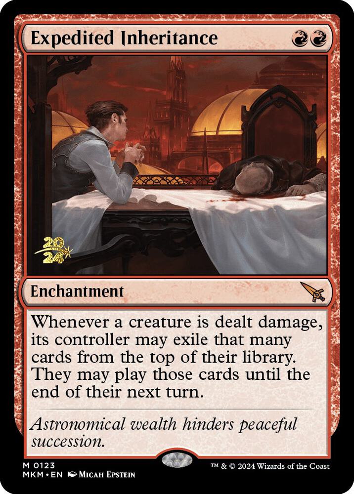 Expedited Inheritance 123 (Prerelease Cards)  - Foil | Good Games Adelaide SA
