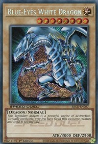 Blue-Eyes White Dragon (Secret) [SBCB-EN087] Secret Rare | Good Games Adelaide SA