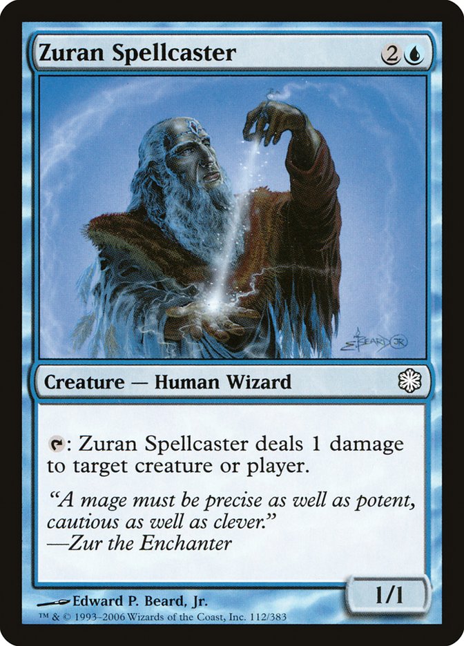 Zuran Spellcaster [Coldsnap Theme Decks] | Good Games Adelaide SA