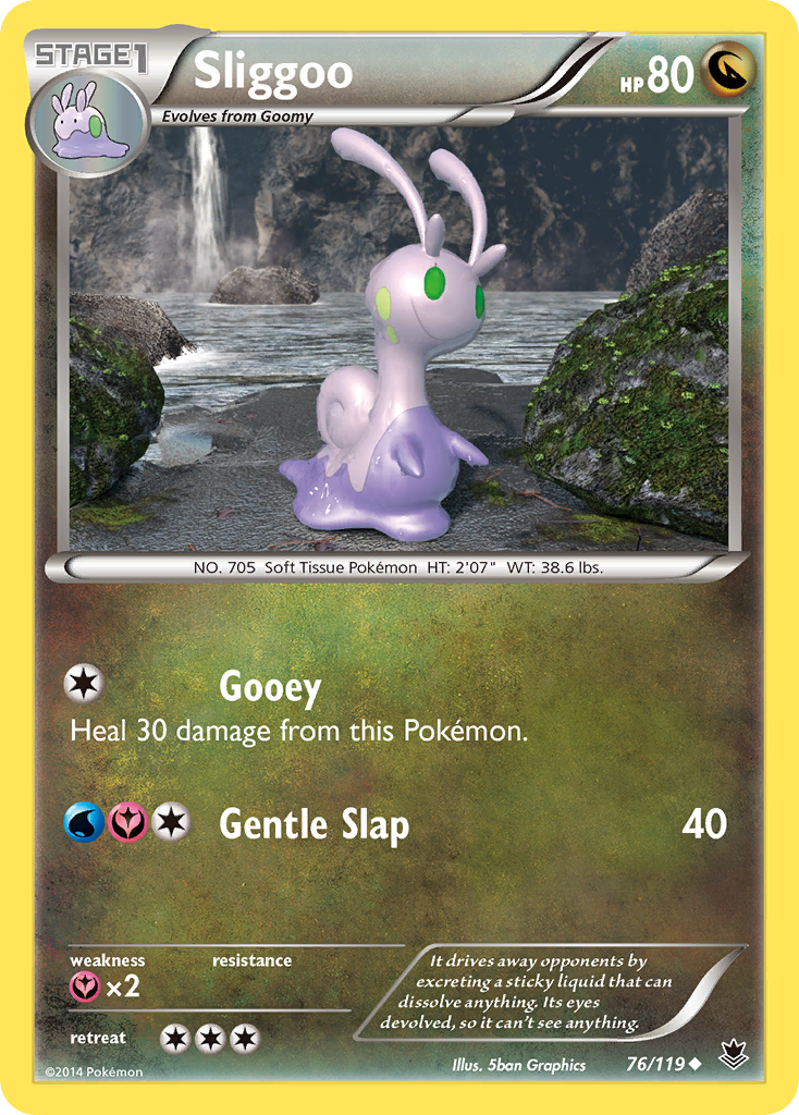 Sliggoo (76/119) [XY: Phantom Forces] | Good Games Adelaide SA