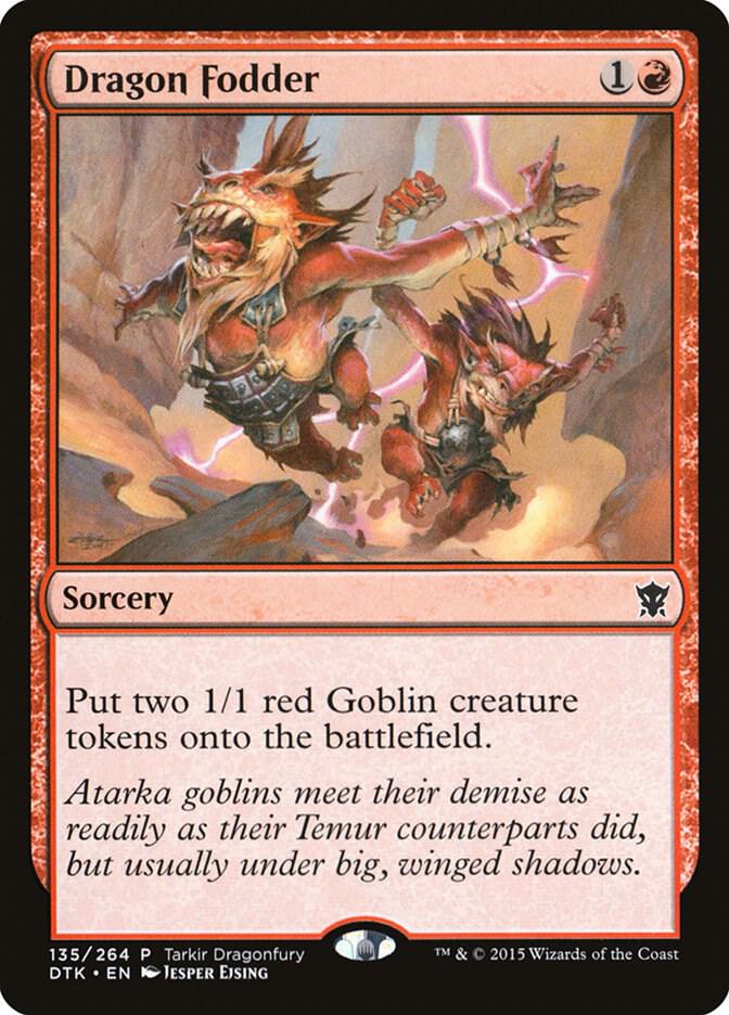 Dragon Fodder 135 (Tarkir Dragonfury Promos)  | Good Games Adelaide SA