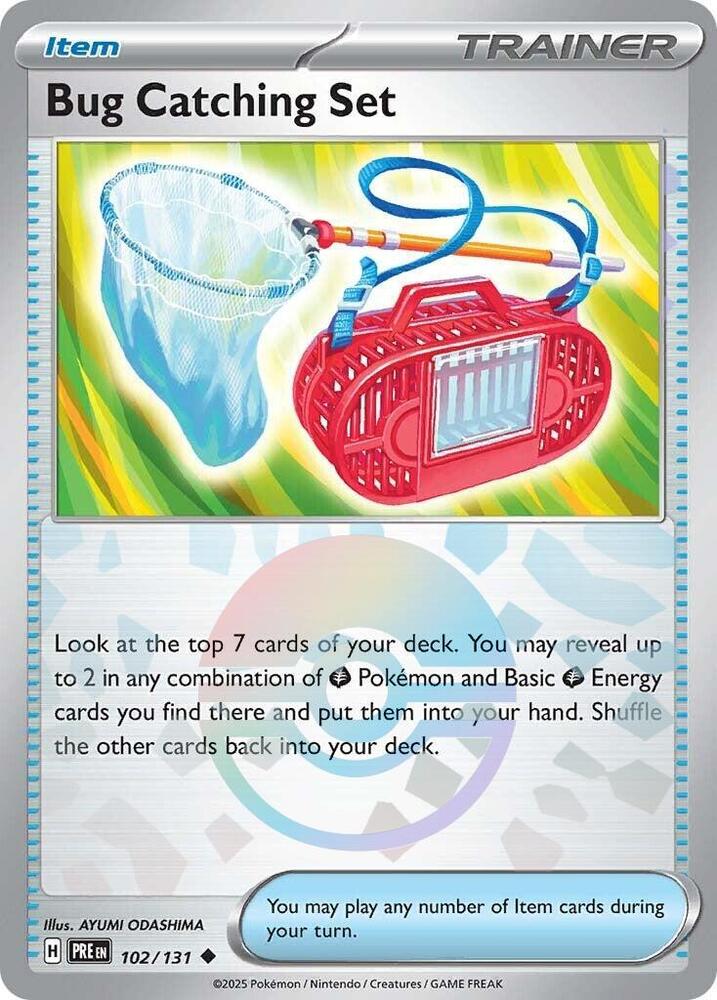 Bug Catching Set 102/131 (SV: Prismatic Evolutions)  - Holofoil | Good Games Adelaide SA