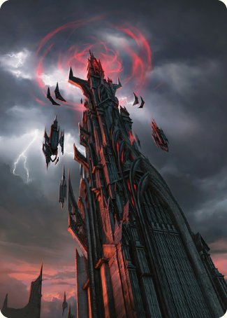 Barad-dur Art Card [The Lord of the Rings: Tales of Middle-earth Art Series] | Good Games Adelaide SA