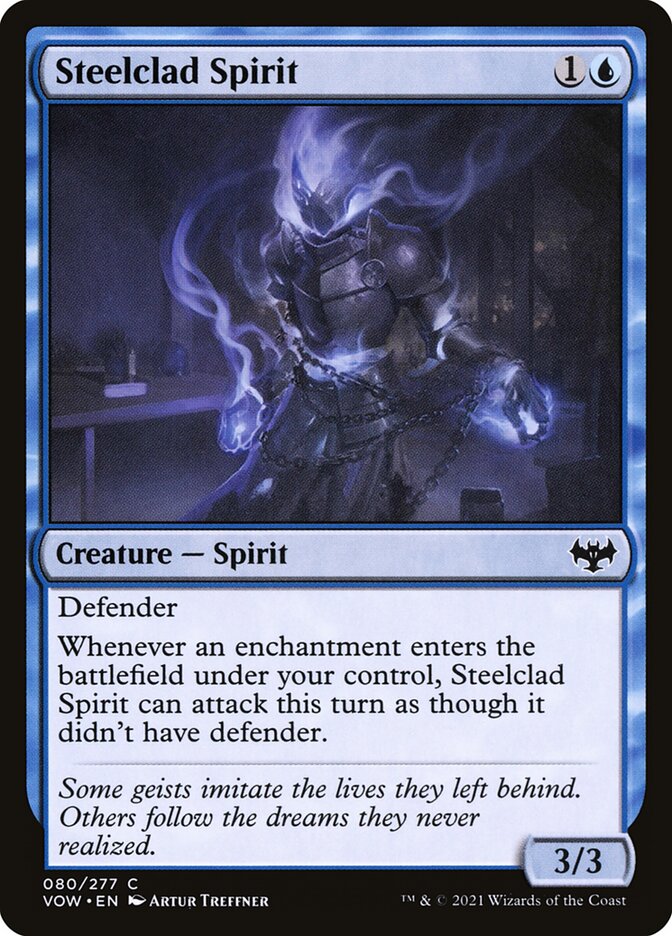 Steelclad Spirit 80 (Innistrad: Crimson Vow)  | Good Games Adelaide SA