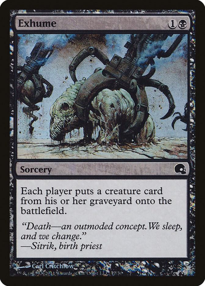 Exhume 17 (Premium Deck Series: Graveborn)  - Foil | Good Games Adelaide SA