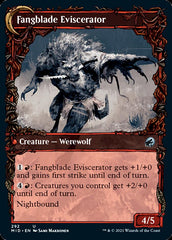 Fangblade Brigand // Fangblade Eviscerator (Showcase Equinox) [Innistrad: Midnight Hunt] | Good Games Adelaide SA