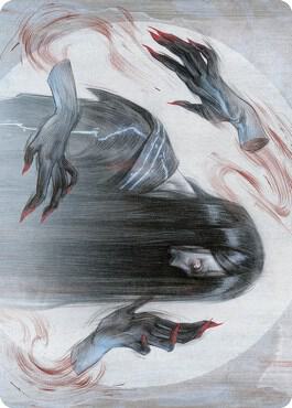 Clawing Torment Art Card 32 (Art Series: Kamigawa: Neon Dynasty)  | Good Games Adelaide SA