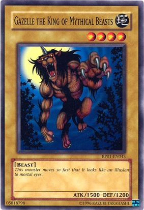 Gazelle the King of Mythical Beasts [RP01-EN043] Common | Good Games Adelaide SA