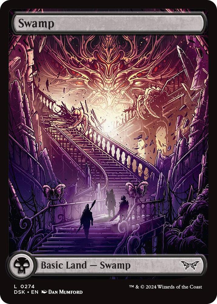Swamp 274 (Duskmourn: House of Horror)  - Foil | Good Games Adelaide SA